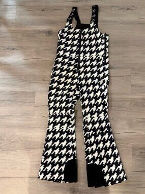Perfect Moment Houndstooth Jg Bib Ski Pant - worn once!
